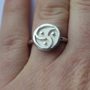 Sterling silver BDSM ring