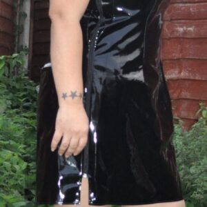 PVC Dress – Black