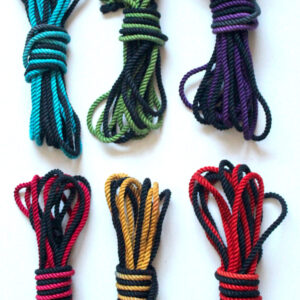 Two tone hemp rope aka cheat rope