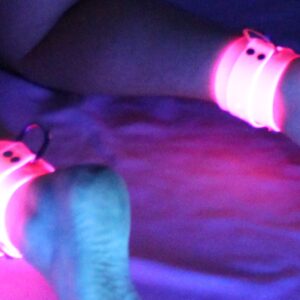 UV vegan cuffs set (ankle and wrist)