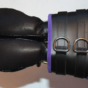 Wide cuff arm binder with bondage mitts