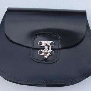 Leather sporran belt pouch
