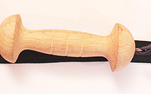 Luxury wooden bit gag