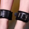 Ankle restraints - black suede edging - Image 2