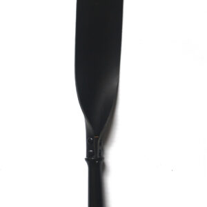 Black leather slapper with wood handle