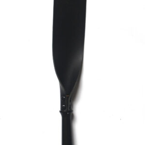 Black leather slapper with wood handle