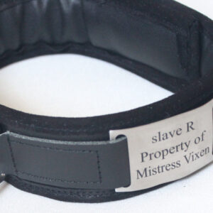 Personalised engravable collar