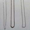 Sterling silver handcuff drop pendant and earring set - Image 2