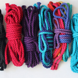 Custom dyed rope