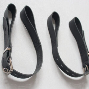 Lockable straps to force you to wear high heels