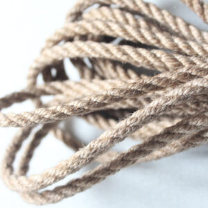8m long 6mm thick UK treated Jute rope