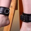 Ankle restraints - black suede edging - Image 3