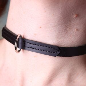 Leather day collar