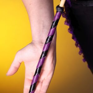 6mm-8mm dragon cane with braided handle