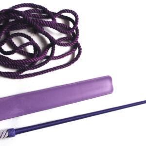 Purple impact and bondage beginners set