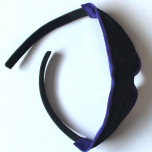 Ultimate padded blindfold with suede edging
