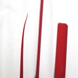 Black or red riding crop, paddle and dragon tail set