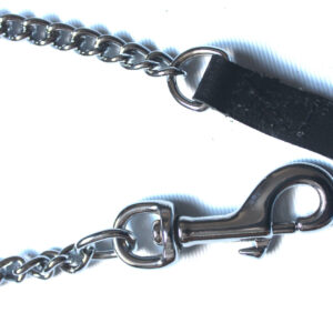 Short strong chain leash