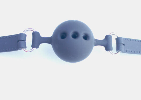 Silicone lockable ball gag - Image 4