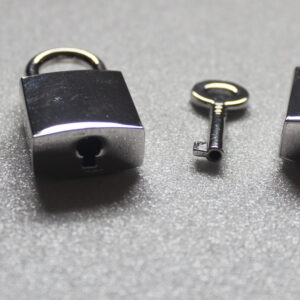 Pair of square padlocks