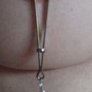Tweaser clamps with beadwork