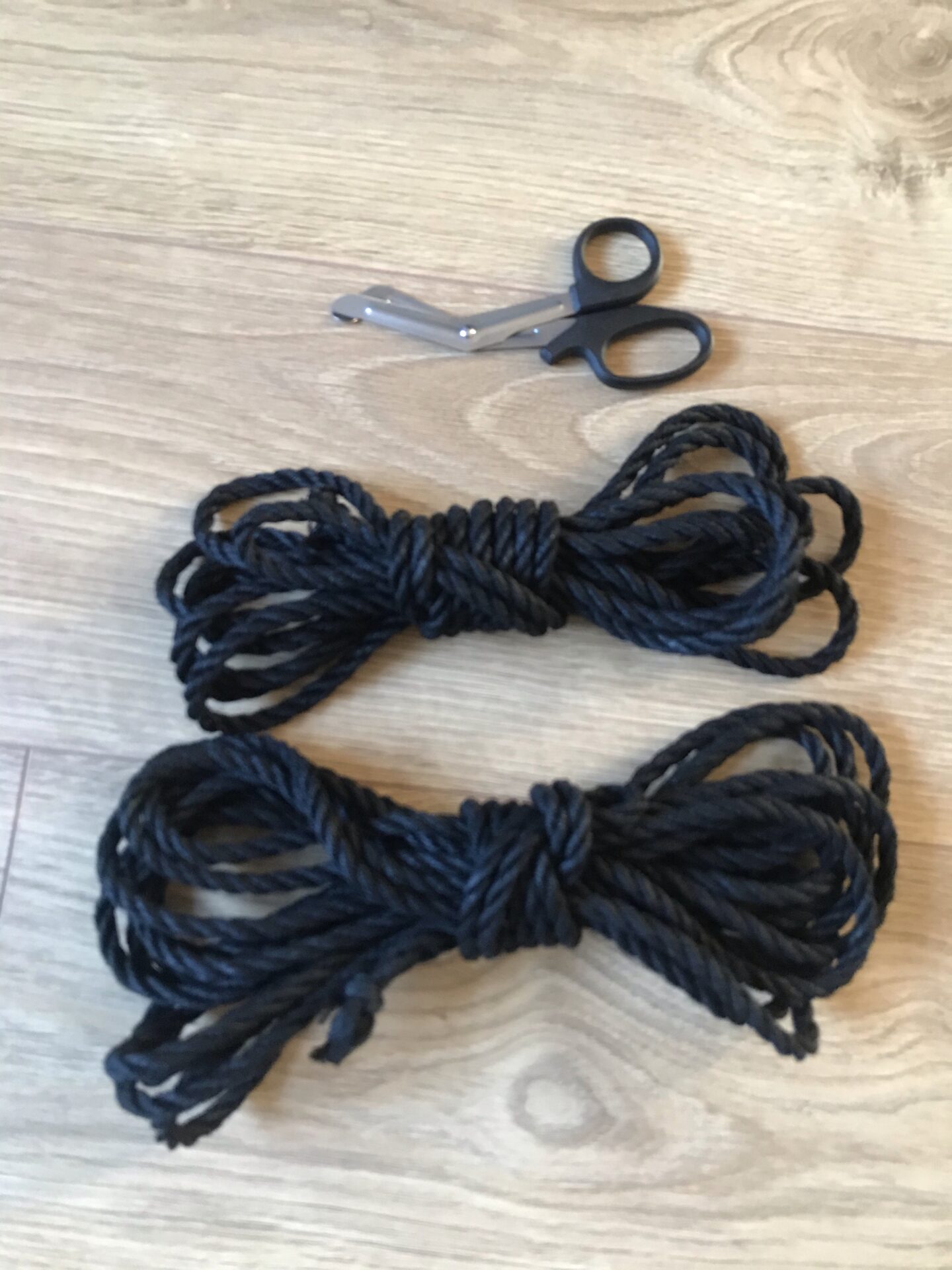 Beginner hemp rope set, choose your colour. 8m and 5m piece, with