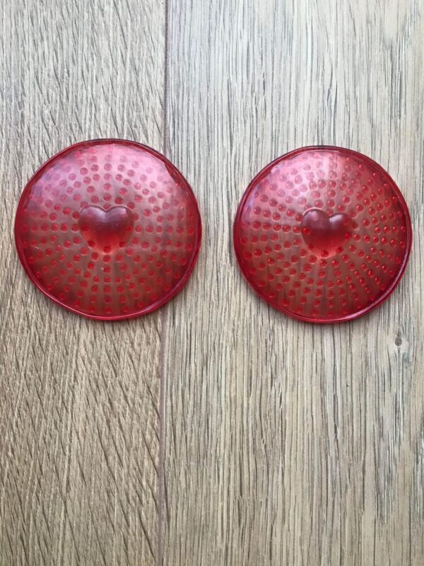 heart spiky bra pad inserts for BDSM