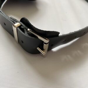 Leather mouth stuffer gag