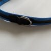 Padded leather collar with suede edging - Image 13