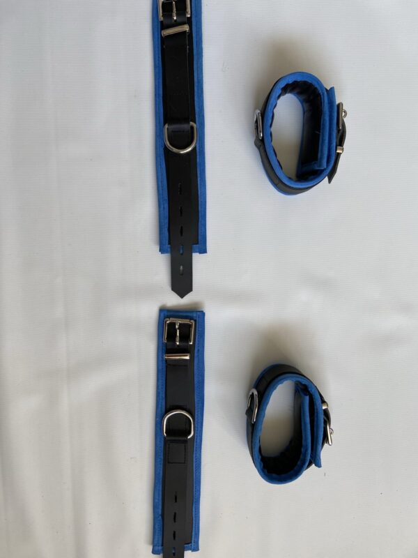 Luxury wrist and ankle restraints set - Image 4