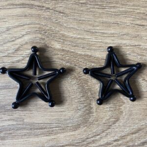 Star nipple clamp Black