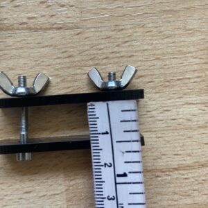 Adjustable acrylic nipple clamps (two tone colours)