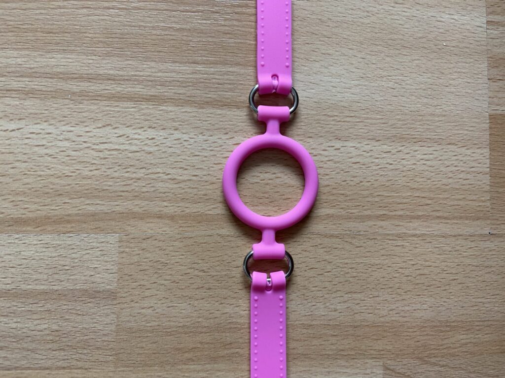 Fetish Fantasy Extreme Silicone O-Ring Gag - Black main image 1