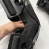 Angled black knee pads - Image 2