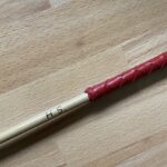 Customised initialed 0.8cm dragon cane with braided handle