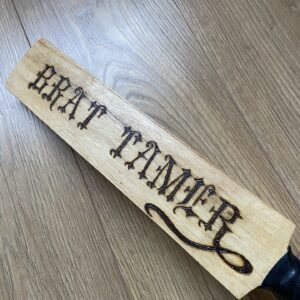 Brat tamer wooden bat