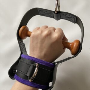 Wrist suspension cuffs – cuffs and strap complete