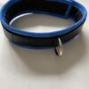 Padded leather collar with suede edging - Image 15