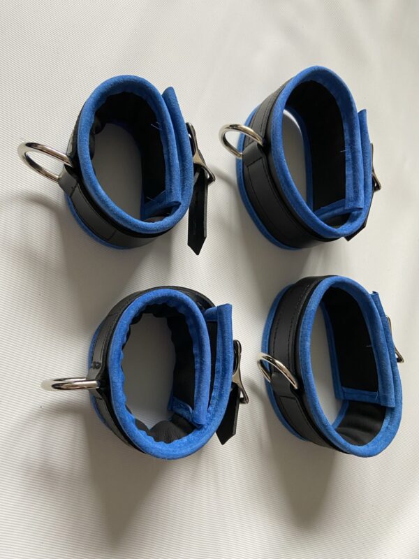 Luxury wrist and ankle restraints set - Image 10
