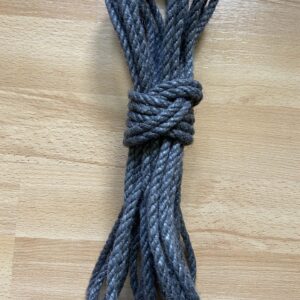 Grey Hempex rope 6mm – choose your length (synthetic hemp)