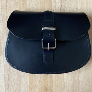 Leather sporran belt pouch