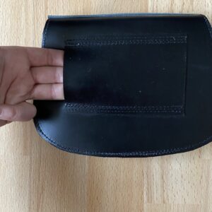Leather sporran belt pouch