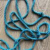 Turquoise hemp bondage rope - choose your length - Image 3