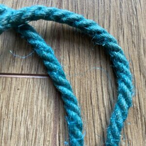 Turquoise hemp – choose your length