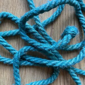 Turquoise hemp – choose your length