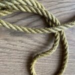 Yellow hemp bondage rope – choose your length
