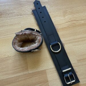 Fur lined wrist cuffs