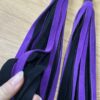 Purple suede poi floggers (pair) - Image 2