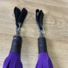 Purple suede poi floggers (pair) - Image 3