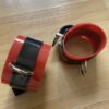 Plastic vegan wrist cuffs - Image 2